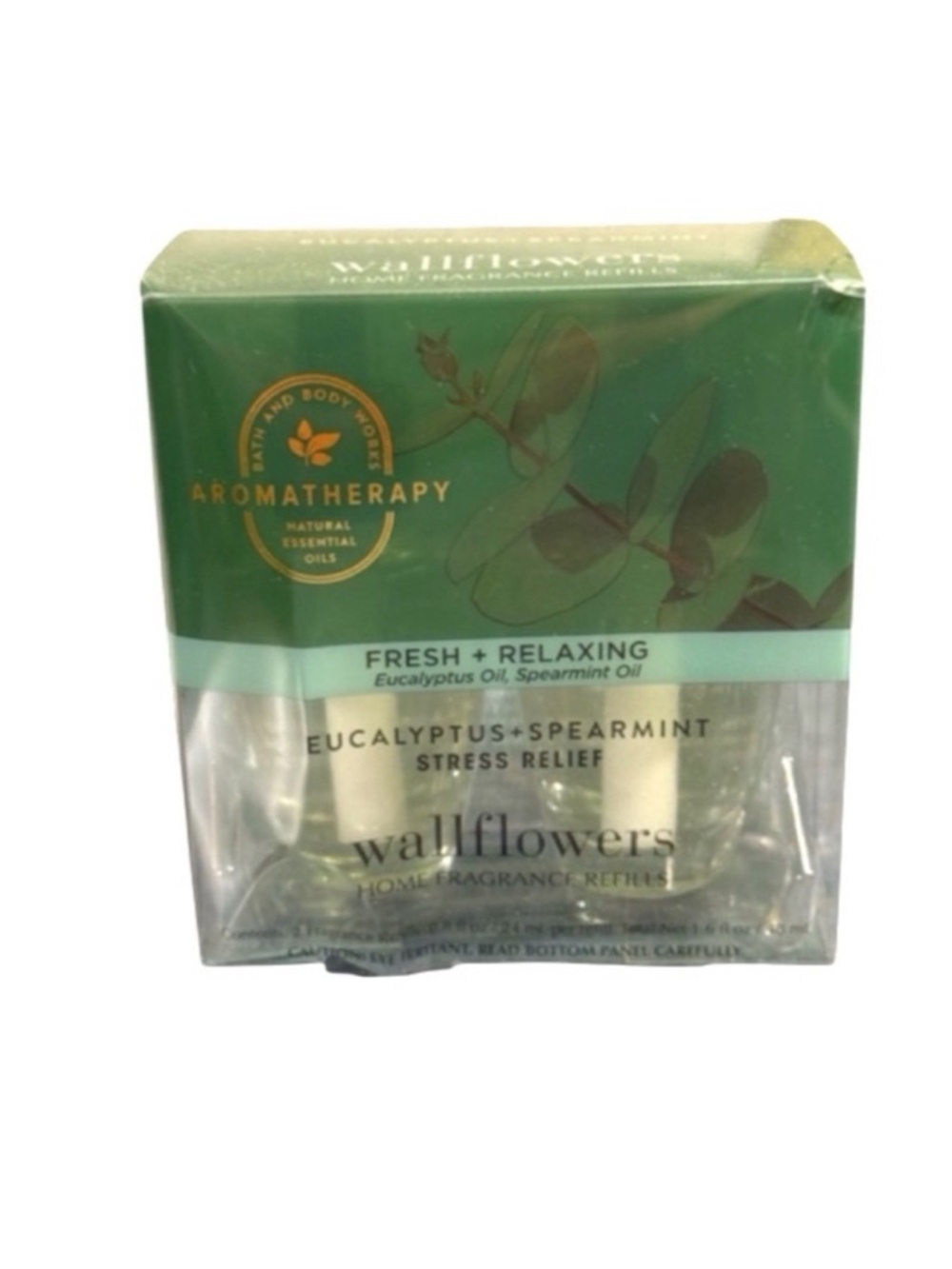 Aromatherapy Eucalyptus and Spearmint Stress Relief Wallflower Fragrance Refills